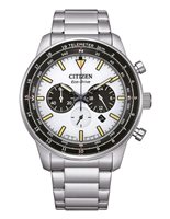 Orologio Citizen Uomo AVIATOR   CRONO in Acciaio CA4500-91A - CA4500-91A